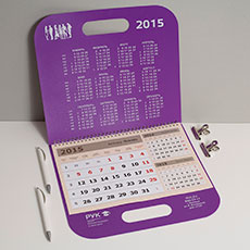 Образец календаря из пластика